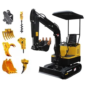 Hydraulic Chinese Small Micro Digger Stump Grinder Garden Micro Mini Excavator For Sale