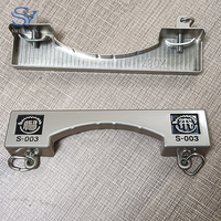 Rail de rideau double long en alliage d'aluminium minimaliste moderne avec un design de montage au plafond pour les grandes fenêtres et les bureaux