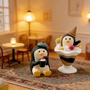 Figura Decorativa de Resina Hecha a Mano con Forma de Pirámide del Amor al Estilo Japonés, Regalo con Temática de Jardín y Restaurante para Decoración de Hogar y Oficina - Product Image 3