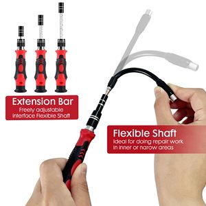 IFIXPRO Kit d'outils de précision DIY 115 pièces en acier au chrome-vanadium, étui rigide, réparation d'appareils mobiles OEM, maintenance informatique, garantie 1 an - Product Image 6