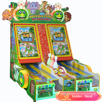 Machine de bowling automatique à monnayeur, simulateur de cricket, jeu d'arcade électronique en métal, multilingue (espagnol, anglais)