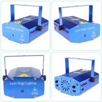 Mini projecteur laser DJ pour scène disco, effets ciel étoilé KTV, contrôle vocal, motifs rouge et vert, lumière laser à points étoilés pour fête