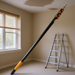 Perche télescopique extensible de 6 à 24 pieds en aluminium multi-usages pour la peinture et le dépoussiérage, outil de nettoyage ménager - Product Image 2