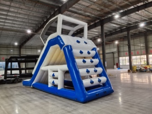 Scivolo acquatico gonfiabile <span class=keywords><strong>per</strong></span> parco divertimenti, parete da arrampicata/scivolo a torre, <span class=keywords><strong>per</strong></span> uso commerciale su yacht, in PVC, in vendita - Product Image 4