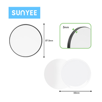 Sunyee Großhandel Sublimations-Magnetringständer Blanko 2D 3D Dreifach Faltbarer Telefongriff-Ständer für Individuelles Handy-Zubehör