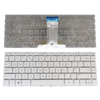 Keyboard Laptop UK putih baru untuk HP 14-BS 240 G6 14-BK 14-BF 14M-BA 14-BW 14s 14-DF 14-CF 14S-CR 14-BP TPN-Q189 L15609-031