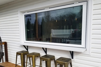 Smartideda — fenêtre en aluminium, pare-soleil, personnalisé, ouverture manuelle
