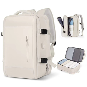 High Quality Unisex Oxford <b>Laptop</b> <b>Backpack</b> Waterproof Zipper Closure Large Expandable Anti-Theft Designer Computer Polyester - Product Image 3