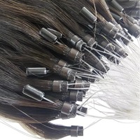Extensions de cheveux humains Remy à micro-anneaux, micro-rings, microlinks, nano-rings, microlocs, 100g, pour femmes, qualité salon