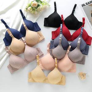 Modello da 1.12 dollari serie Ls048 Mix Size 36-42 senza filo di schiuma per le donne reggiseno con grande tazza reggiseno Push up senza fili - Product Image 6