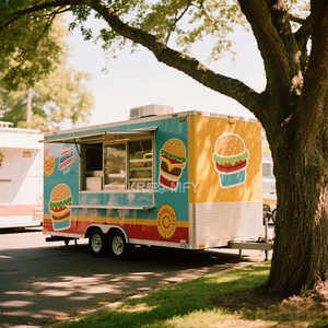 Camion mobile entièrement équipé de 13 pieds pour la vente de crème glacée, de café, de bière, de hot-dogs, chariot de nourriture personnalisé - Product Image 4