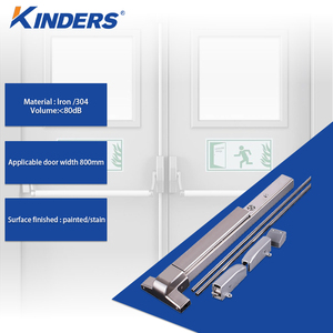 Dispositivo de salida de pánico Salida DE EMERGENCIA Barra de empuje Hospital Escuela Seguridad contra incendios Barra de pánico de 800mm con alarma de pitido - Product Image 2