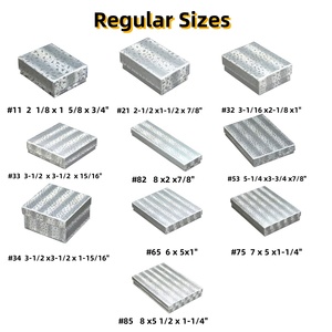 Z33wo 3-1/<span class=keywords><strong>2</strong></span> X3-1/2x15/16 50pcs Trắng Swirl bông đầy hộp giấy các tông Vòng đeo tay & Hộp nhẫn cho trang sức hiển thị bao bì - Product Image 6