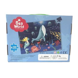 Meilleur <span class=keywords><strong>puzzle</strong></span> éducatif en papier DIY, <span class=keywords><strong>baleine</strong></span>, animal, 48/80/100 pièces pour enfants, personnalisé - Product Image 2