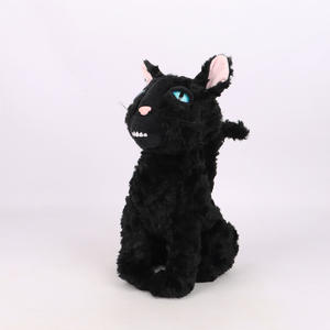 Mainan mewah kucing Coraline baru lintas batas Super lembut kucing hitam hantu ibu 2 boneka perifer dengan katun PP mengisi tipe beruang - Product Image 6