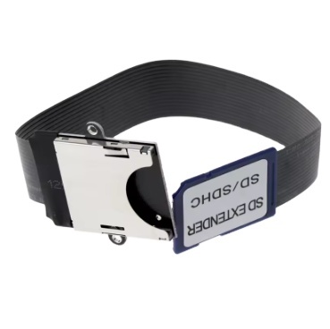 Micro SD Male to SD Female Extending FPC Cable Flexible Extender Cord Linker Soft Flat FPC Cable Extender for Car GPS T