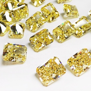 BaiFu jewelry Octagon shape ice crushed cut radiant sintetico cubic zirconia stone - Product Image 4