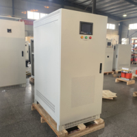 200KVA Régulateur de tension automatique industriel triphasé 380V 415V 220V Sortie AC Stabilisateur