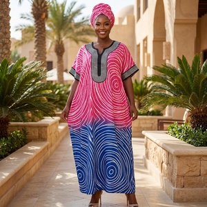 Envío Rápido C250924, Boubou de Lujo, Abaya Tradicional Africana, Vestido Elegante para Fiesta 2026 - Product Image 5
