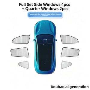 Pare-soleil pliable sur mesure en PVC pour pare-brise avant de Tesla <span class=keywords><strong>Model</strong></span> 3 <span class=keywords><strong>Y</strong></span> S X, couverture complète, isolation thermique, protection solaire - Product Image 5