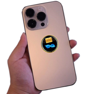 OEM 6 piezas 5G Nano Adhesivos <span class=keywords><strong>Anti</strong></span>-Radiación para Móviles, Protección EMF para Teléfonos, Bloqueadores de EMF para Carcasas de Teléfono - Product Image 6