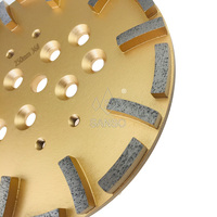 Vente directe usine – Disque abrasif diamanté plat de 250 mm, OEM, pour la préparation des surfaces en pierre et le meulage du béton