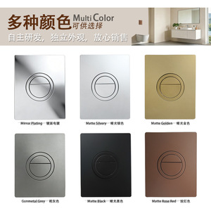 แผงกดน้ำอัตโนมัติ Aojiele ขนาด 156x197 มม. วัสดุ ABS แบบกดสองครั้ง สำหรับโถสุขภัณฑ์แบบซ่อนถัง Grohe GD2 อุปกรณ์เสริมในห้องน้ำ - Product Image 3