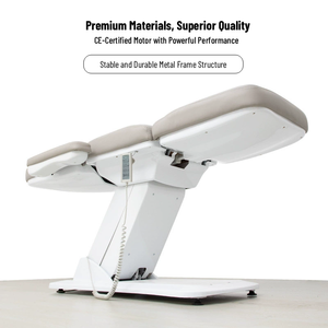 Lit électrique de traitement du visage en cuir synthétique pour esthéticienne Lash Work Beauty Spa Bed - Product Image 5