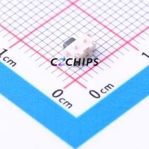 YTS-A002-2 Tactile Switch SMD Switch Single Pole Single Throw Rectangle Button 2.5N Horizontal Mount - Product Image 2
