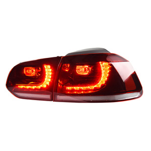 Dedicado Volkswagen Golf 6 LED Montaje de luces traseras Alto rendimiento 6 Modificación de luces traseras Luz de agua corriente - Product Image 4