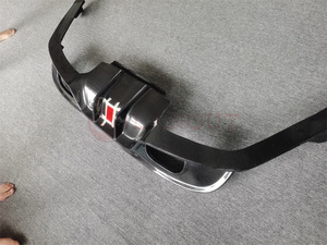 <strong>Carbon</strong> <strong>Fiber</strong> Rear Bumper Lip Diffuser Spoiler Sedan 4-Door 2015-2017 Car Tuning <strong>Parts</strong> for <strong>Jaguar</strong> <strong>XE</strong> XEL XF XFL - Product Image 5