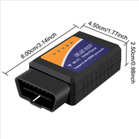 Lecteur de codes de panne OBD2 pour voiture, outil de diagnostic automobile, accessoires de voiture, adaptateur OBDII ELM327 WIFI V1.5 1PC pour iOS et Android