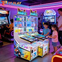 Jouets de divertissement, boîte mystère, prix, distributeur automatique, jeux d'arcade numériques virtuels, machine de flipper, plastique, TT PLAY, anglais, universel