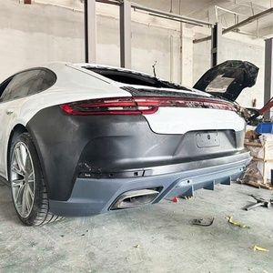 Modificación de coche 2017-2023, actualización 2024-2025, kit de carrocería con guardabarros trasero para Panamera 971 - Product Image 4