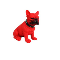 Haut-parleur portable sans fil FM mini Bulldog mignon à succès – Accessoire informatique rechargeable