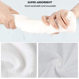 친환경 100% 비스코스 부직포 살롱 착용 타월 일회용 목욕 수건 청소 일회용 목욕 타올 스파 - Product Image 4