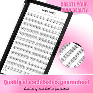 Ciglia inferiori a grappolo banda trasparente per ciglia da te logo personalizzato <span class=keywords><strong>Manga</strong></span> ciglia inferiori - Product Image 3