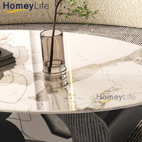 Mobilier italien pour le salon table basse dorée nordique en pierre tables basses de luxe modernes tables basses