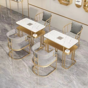Table de manucure multifonctionnelle moderne de luxe avec plateau en bois et collecteur de poussière pour atelier de technicien en ongles en promotion - Product Image 2
