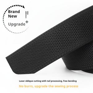 Sıcak satış 2025 yeni moda hızlı bırakma kumaş kemer Golf kulübü için 1.5 inç naylon Web pamuk elastik kemer sportif açık - Product Image 3