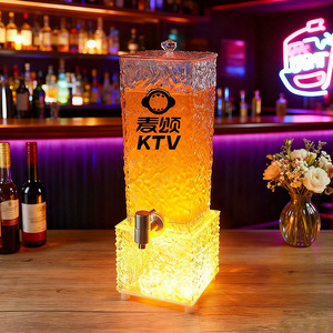 Cañón de Cerveza Iluminado LED Gen Z de 3L, Dispensador de Bebidas Creativo para Bar con Luz para Fiestas y Servir Cócteles - Product Image 3