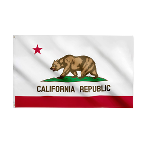 थोक 3x5 फीट मुद्रित कैलिफोर्निया ध्वज राज्य के झंडे यूरो 2024 प्रशंसकों को डरा अमेरिकी राज्य चुनाव के बैनर तले किया गया - Product Image 2