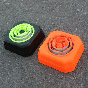 Cono de Seguridad Plegable de 70 cm para Uso de Emergencia, con Luces LED Intermitentes, Retráctil, Recargable, de Tela Oxford, <span class=keywords><strong>Yuge</strong></span> LZ01 IP65 - Product Image 2