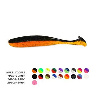 Nouveau 50mm 75mm 100mm Castsoon Supercontinent Shiner Leurres De Pêche Doux Paddle Fish Appâts Artificiels Facile Pour Accrocher Gros <span class=keywords><strong>Brochet</strong></span> - Product Image 5