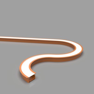 Nhúng LED Đèn màu đen 6063-t5 Hợp kim nhôm hồ sơ với PC bìa hình vuông văn phòng ánh sáng Trần cho trang trí - Product Image 4