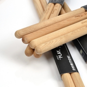 Stik Drum Kayu Hickory Amerika Logo Kustom Tahan Lama Grosir 5A 5B 2B 7A Aksesoris Alat Musik - Product Image 3