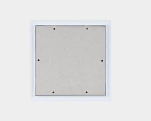 Panneau d'accès pour cloisons sèches en aluminium de 450X450MM pouces pour carreaux de plafond Alarme de porte d'entrée de service Trappe d'inspection murale Accès à la salle de bain - Product Image 3