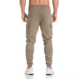 Pantalones Deportivos de Algodón para Hombre, Estilo Cargo, para Gimnasio y Entrenamiento, de Alta Calidad, con Bolsillos Laterales - Product Image 2