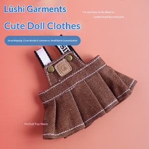 Ropa y Accesorios para Muñecas de Peluche, Perros y Osos, Faldas con Tirantes, Overoles de Tela, 0-24 Meses, Serie Fantasía - Product Image 3