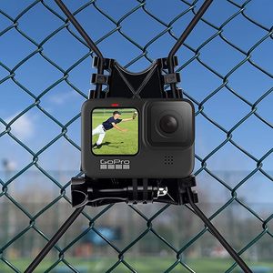 Suptigユニバーサルアクションカメラと電話懐中電灯カメラマウント、野球、ソフトボール、テニスの試合の録音に適しています。 - Product Image 6